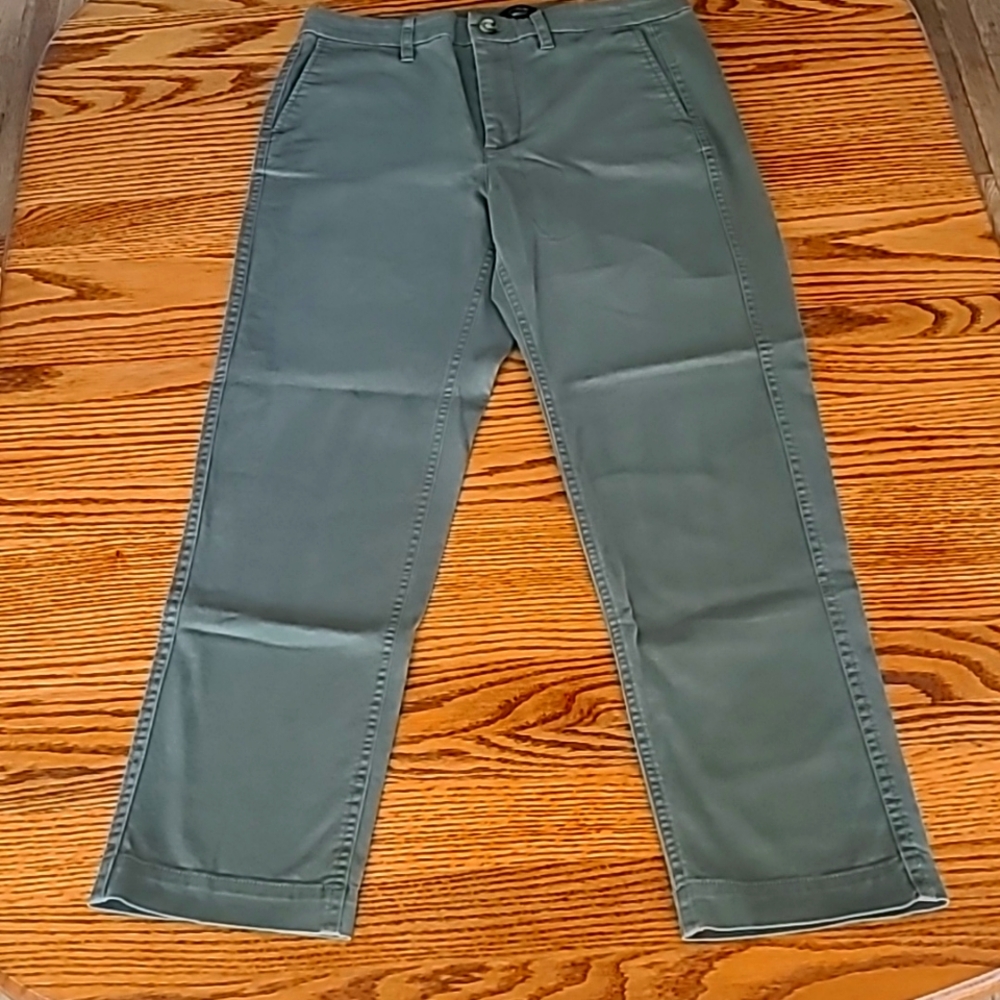 J Crew Olive Green Chinos